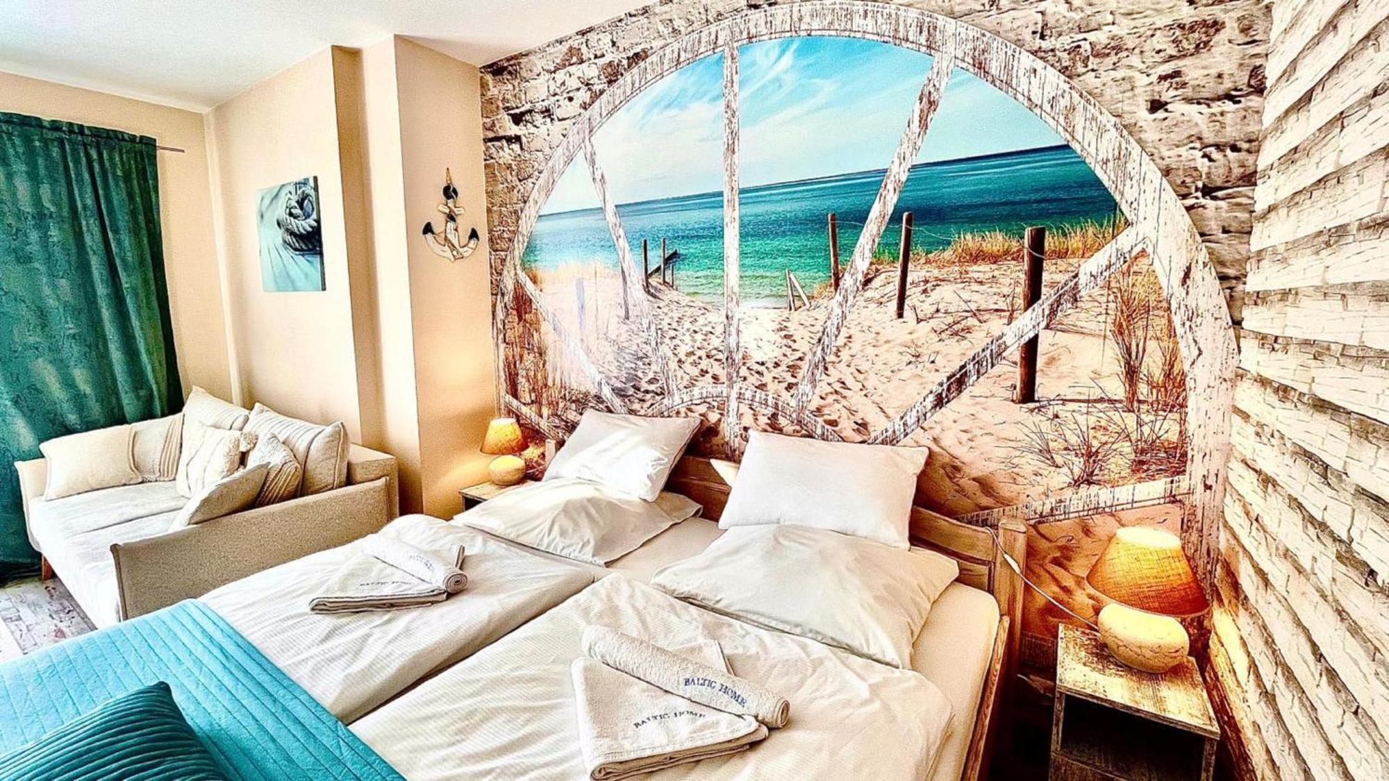 Ferienwohnung Baltic Batavia Z Widokiem Na Morze Swinemünde Exterior foto